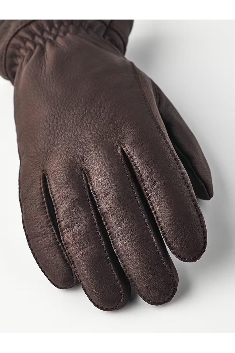 Buvika Deerskin Glove - Chocolate