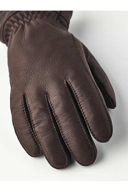 Buvika Deerskin Glove - Chocolate