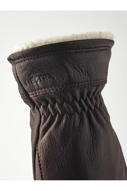 Buvika Deerskin Glove - Chocolate