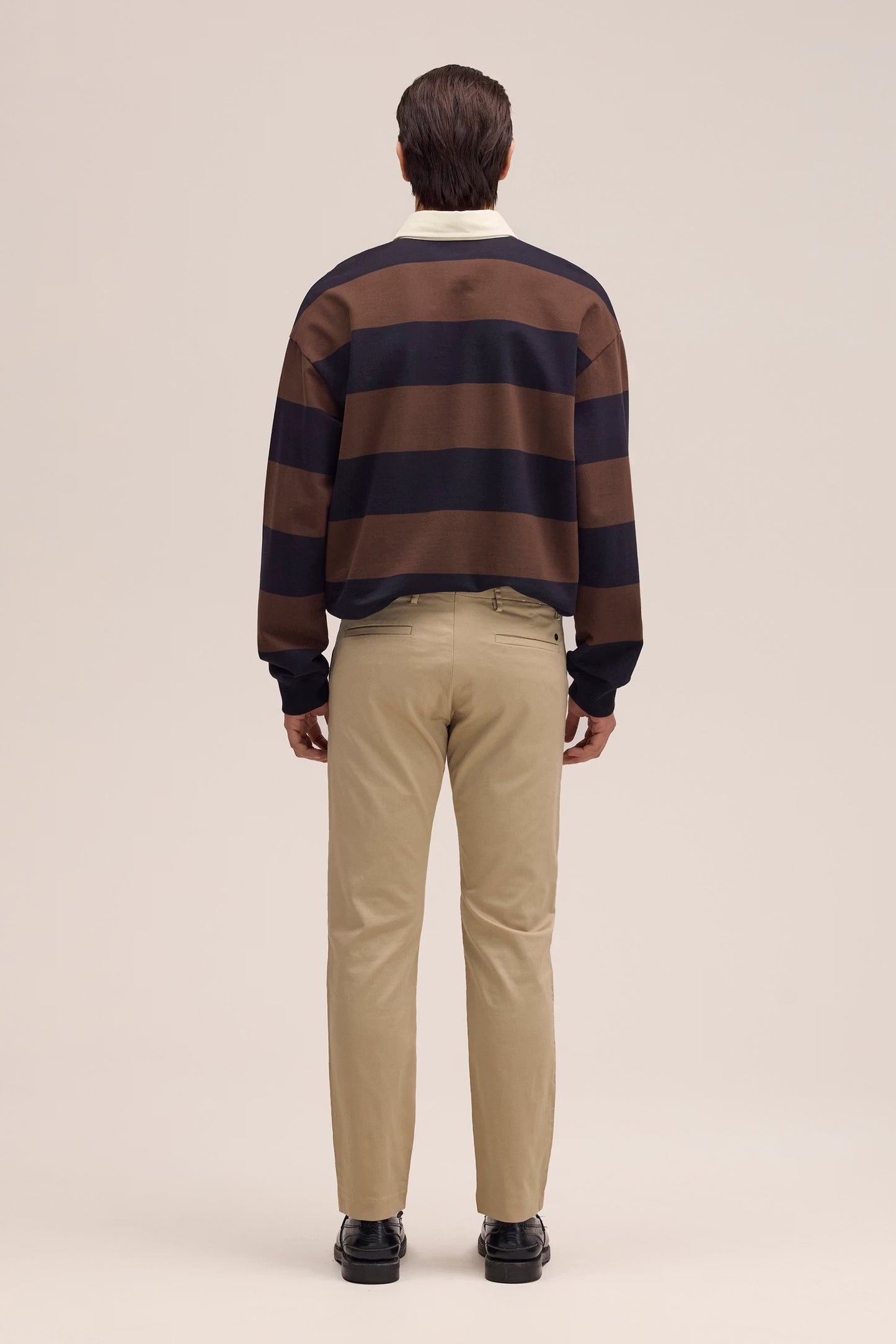 Theo Classic Tailored Slim Fit Chino - Khaki Beige - DUNE + SALT