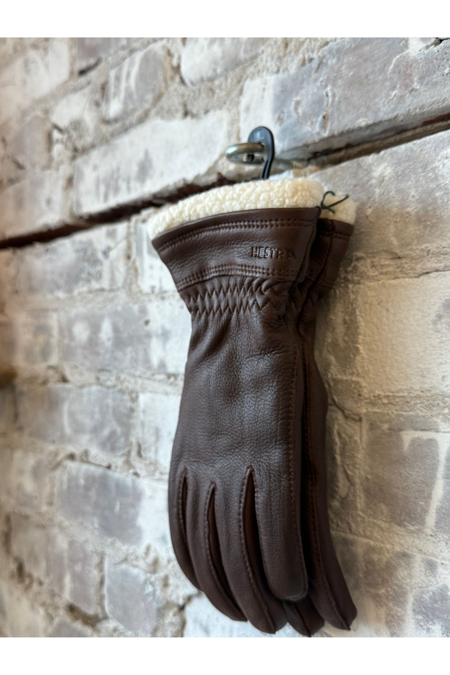 Buvika Deerskin Glove - Chocolate