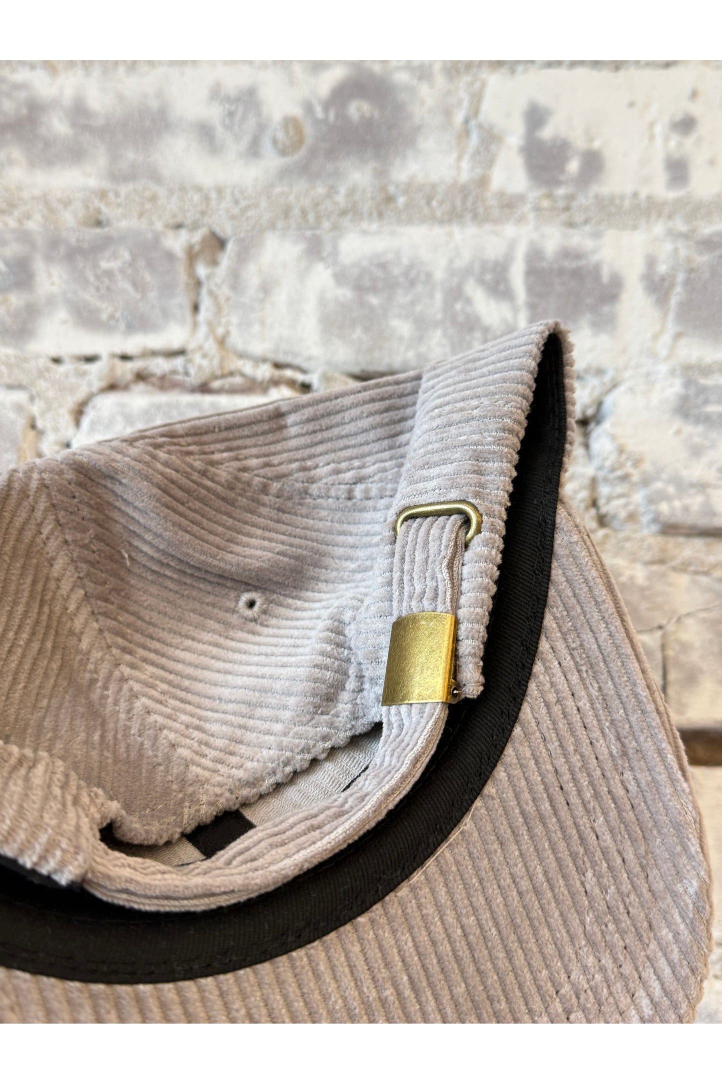 "SL" Patch Letterman Floppy Cord Hat - Assorted Colors