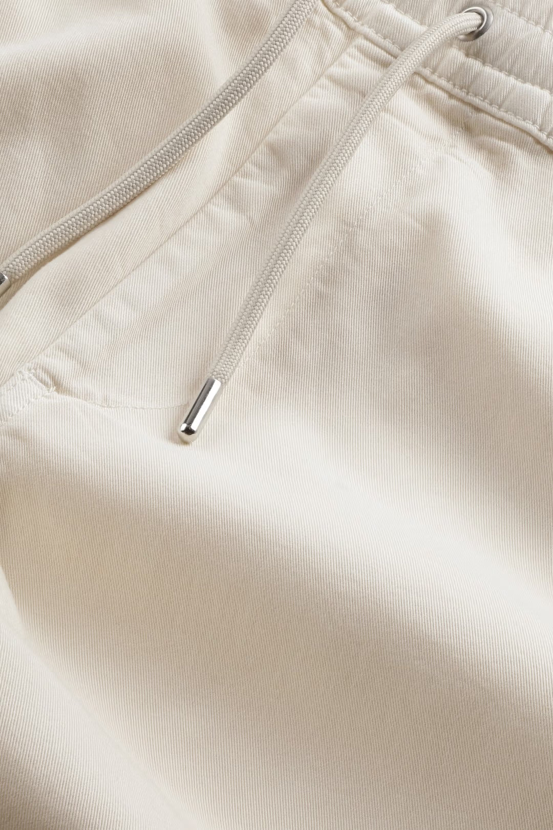 Gregor Lyocell Blend Shorts - Ivory - DUNE + SALT