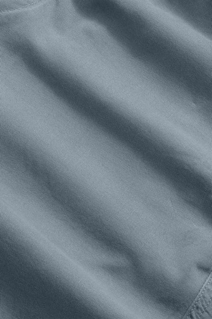 Gregor Lyocell Blend Shorts - Stone Blue - DUNE + SALT