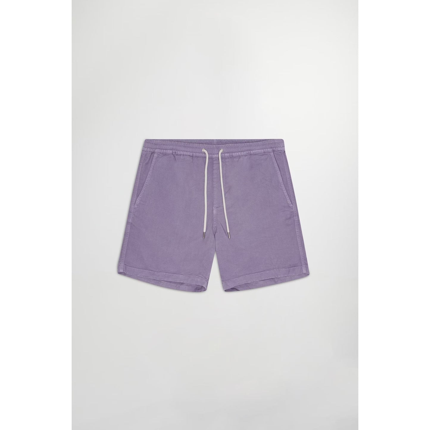 Men's NN07 Gregor Lyocell Blend Shorts in violet, showing the stylish men's shorts with a relaxed fit and soft fabric.