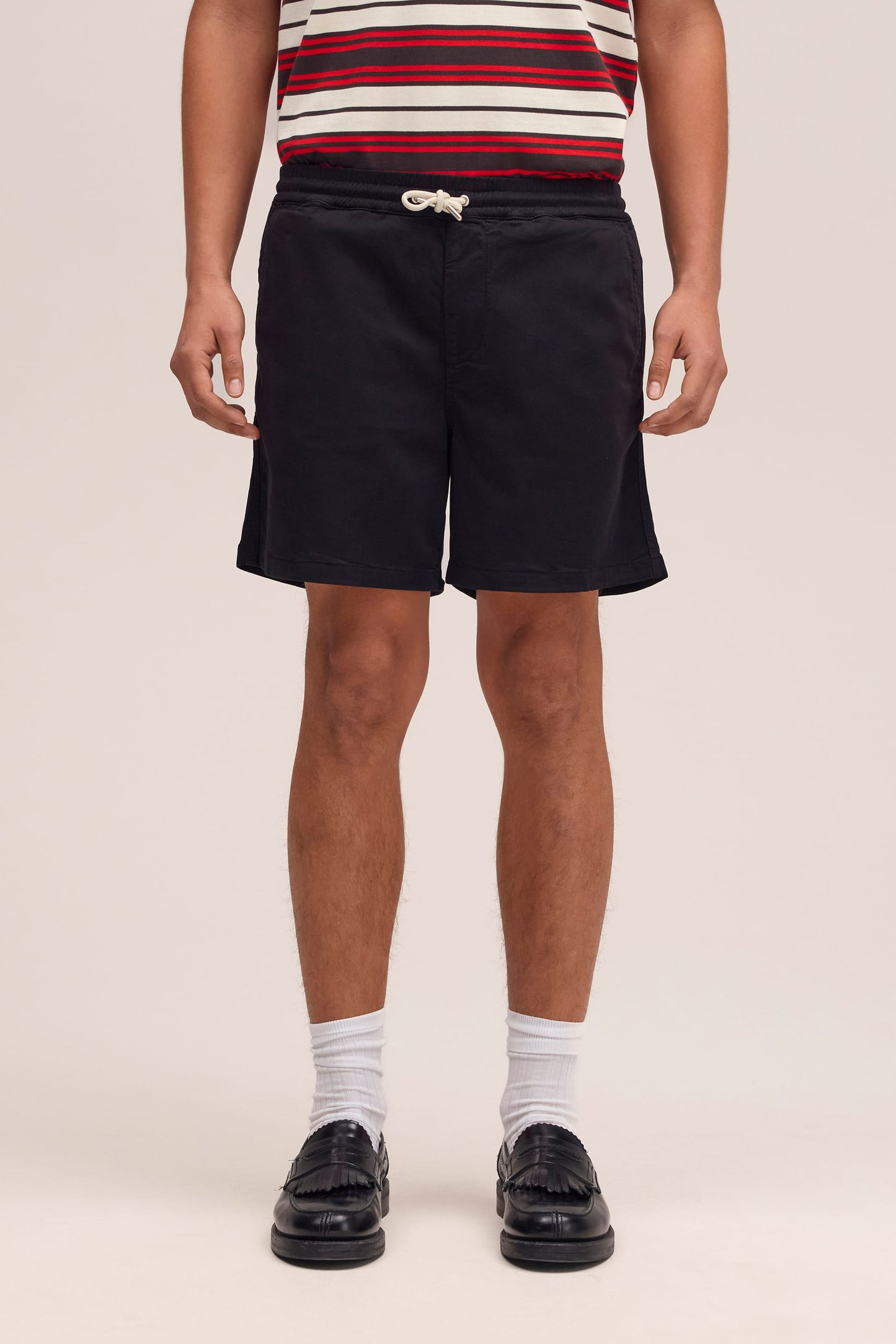 Gregor Lyocell Blend Shorts - Black - DUNE + SALT