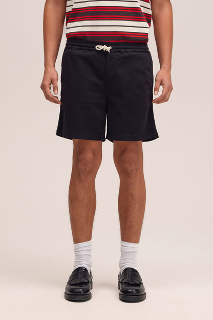 Gregor Lyocell Blend Shorts - Black - DUNE + SALT