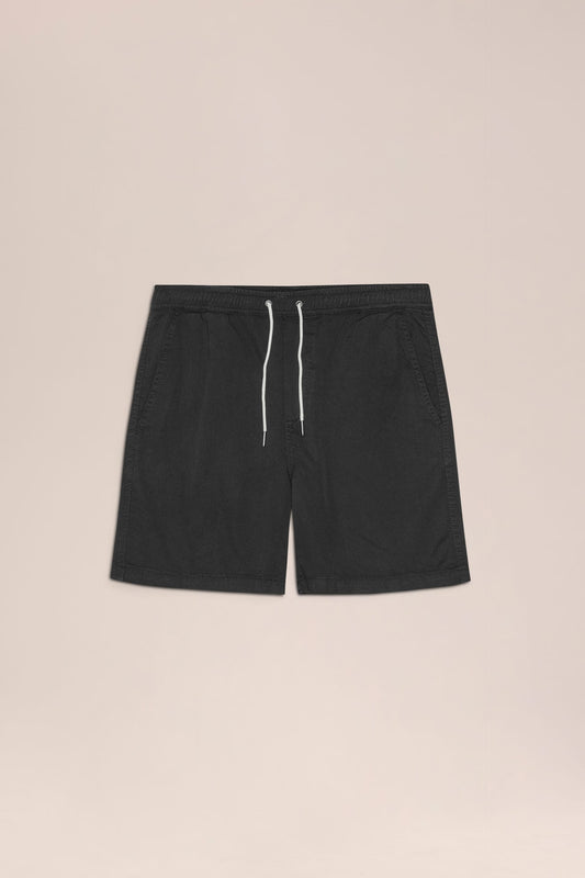 Gregor Lyocell Blend Shorts - Black - DUNE + SALT