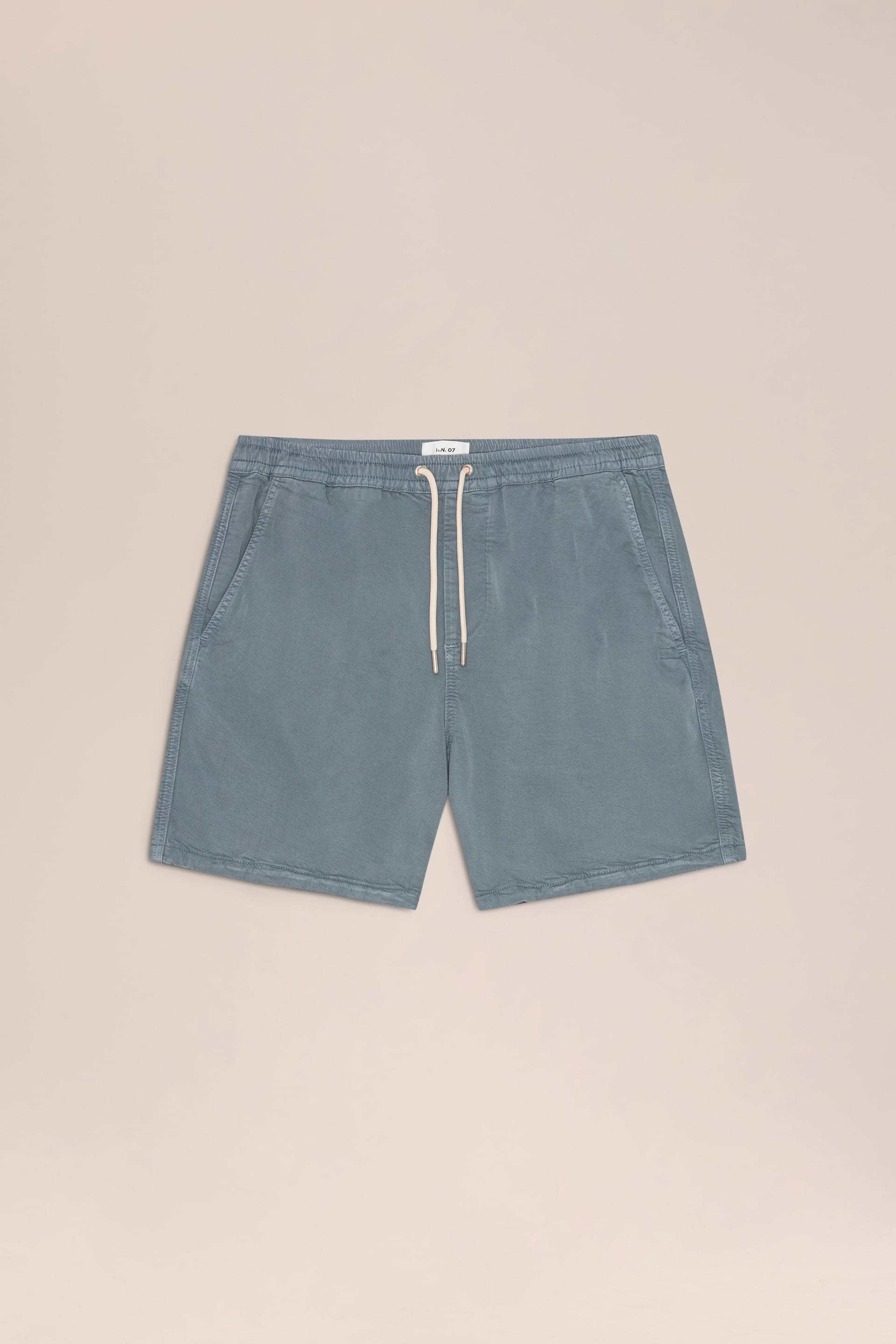 Gregor Lyocell Blend Shorts - Stone Blue - DUNE + SALT