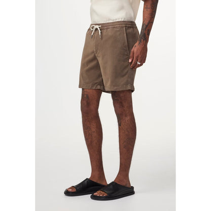 Gregor Lyocell Blend Shorts - Capers - DUNE + SALT