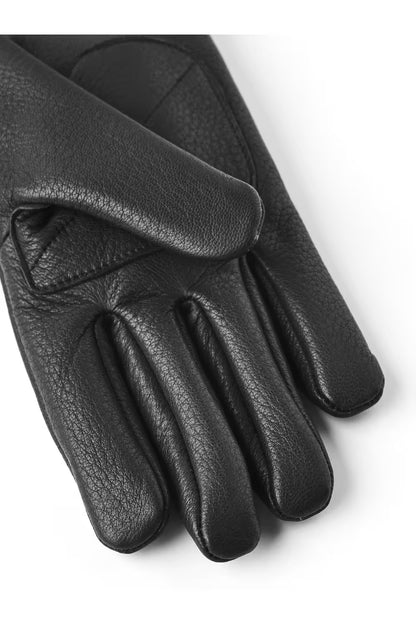 Amber Leather Glove - Black