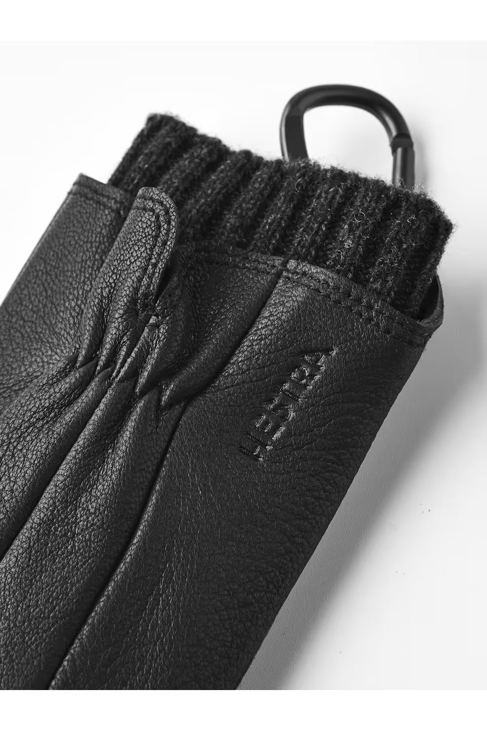 Amber Leather Glove - Black