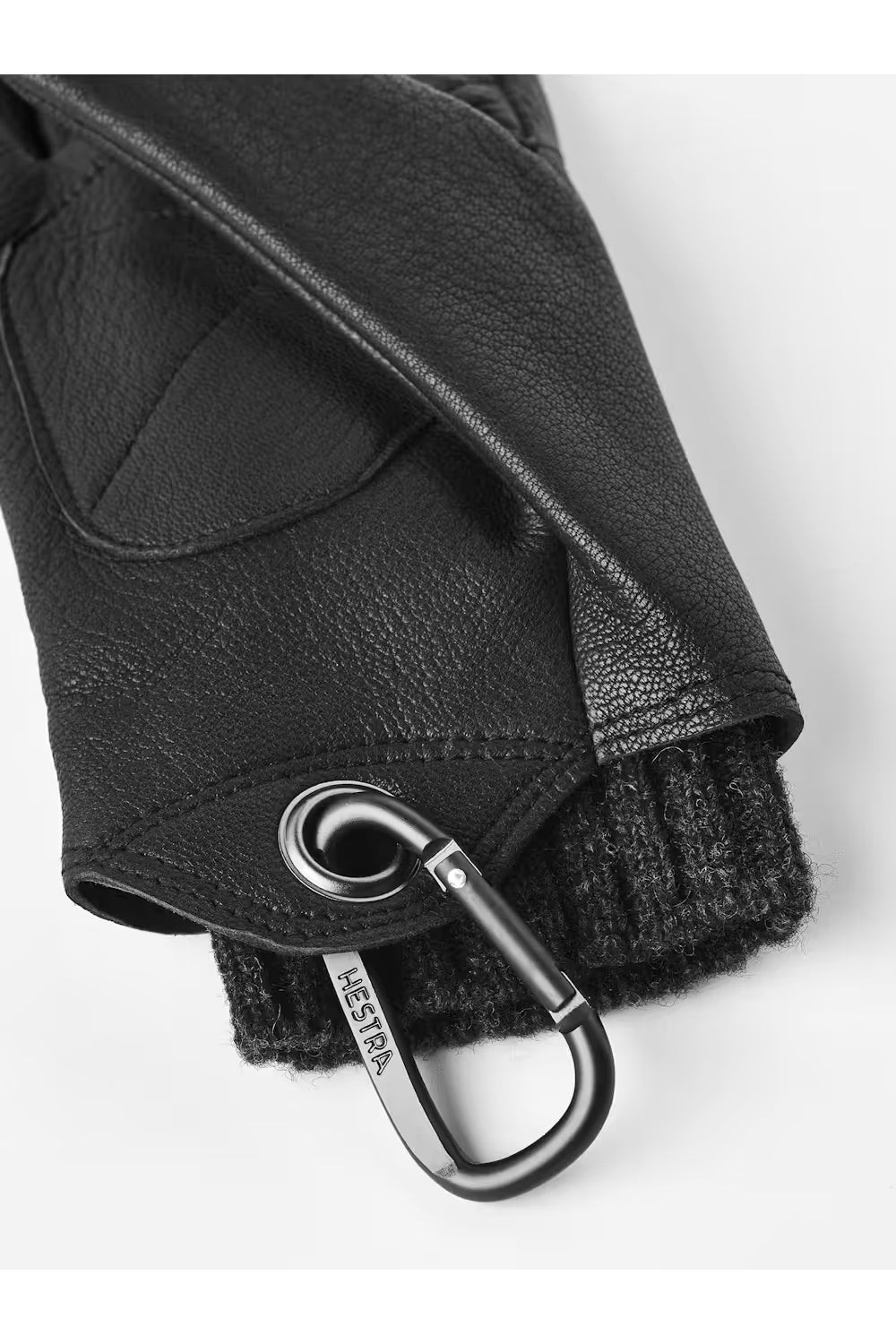 Amber Leather Glove - Black