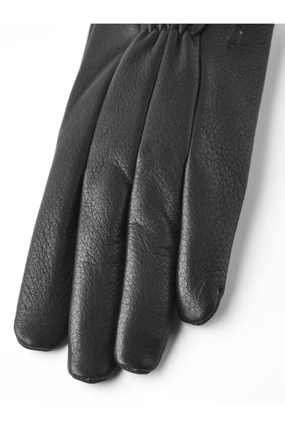 Amber Leather Glove - Black