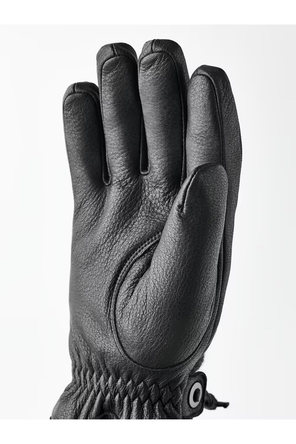 Daniel Leather Gloves - Charcoal/Black