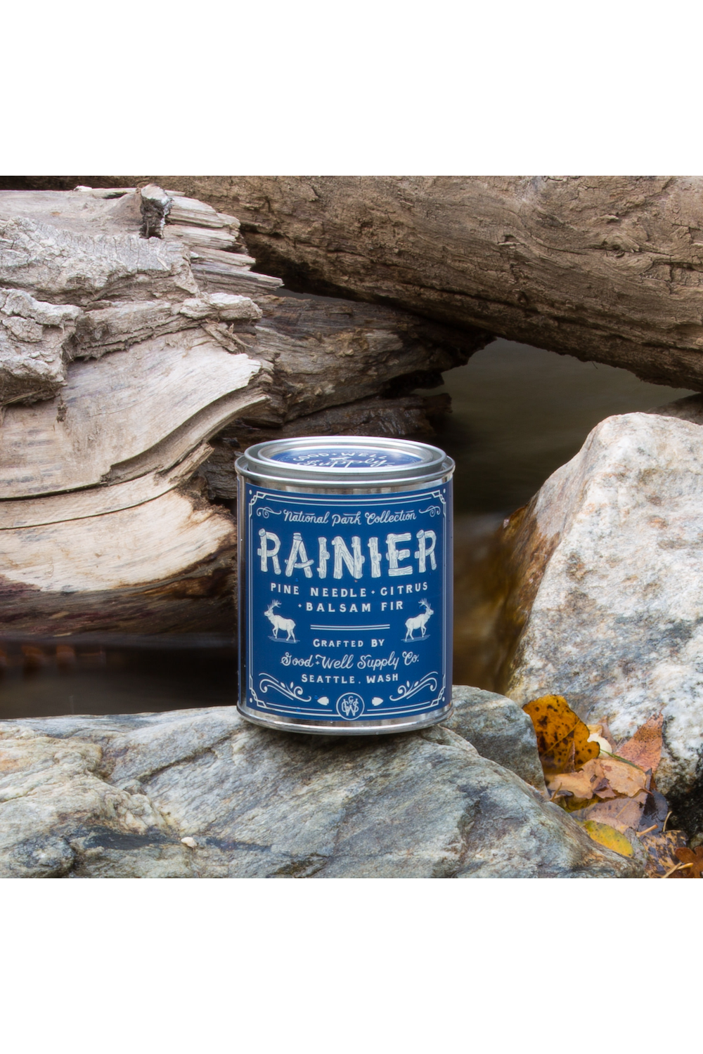 Rainier National Park Candle