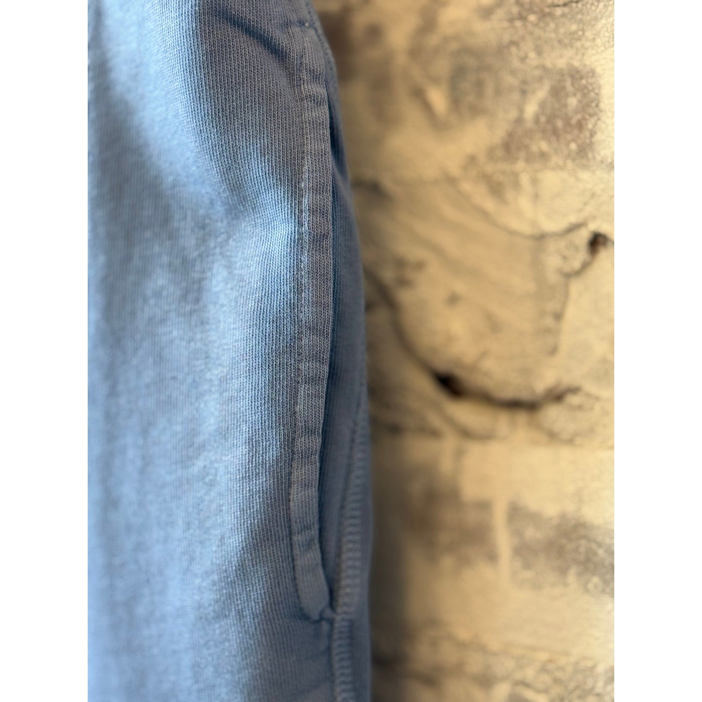 Light Fleece Bermuda Knitted Short - Denim - DUNE + SALT