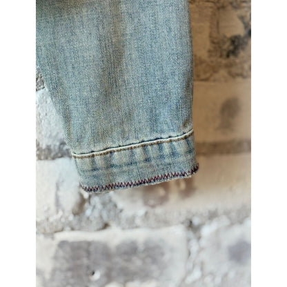 MONOSTERO The Caravan Trucker - Light Wash Light Slate Gray