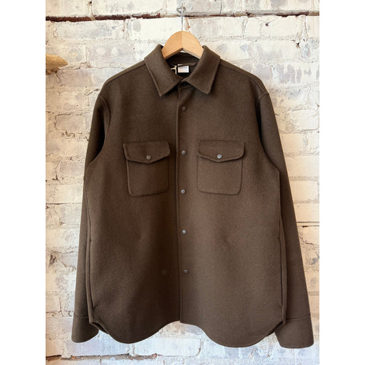 Aspesi 13 Dub Shirt - Brown Dark Slate Gray