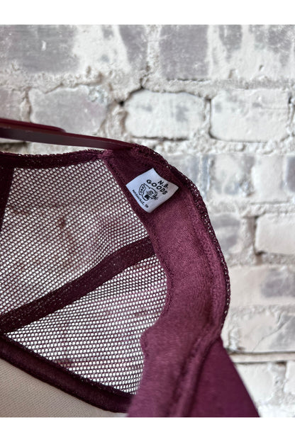 Y’all Trucker Hat - Maroon/Hot Pink - DUNE + SALT