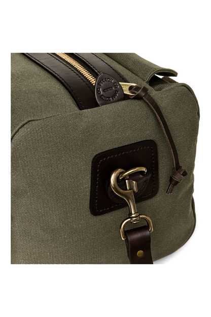 Small Rugged Twill Duffle - Otter Green - DUNE + SALT