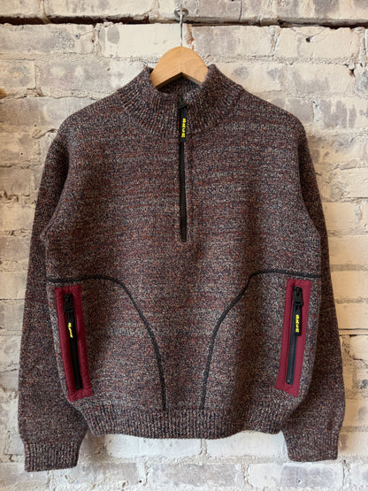 Big Rock Candy Mountaineering Metanoia Sweater - Passion Fruit Dark Slate Gray