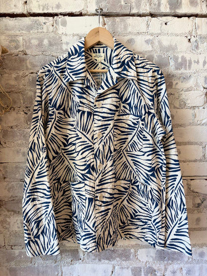 Perry Woven Jacket - Blue - DUNE + SALT