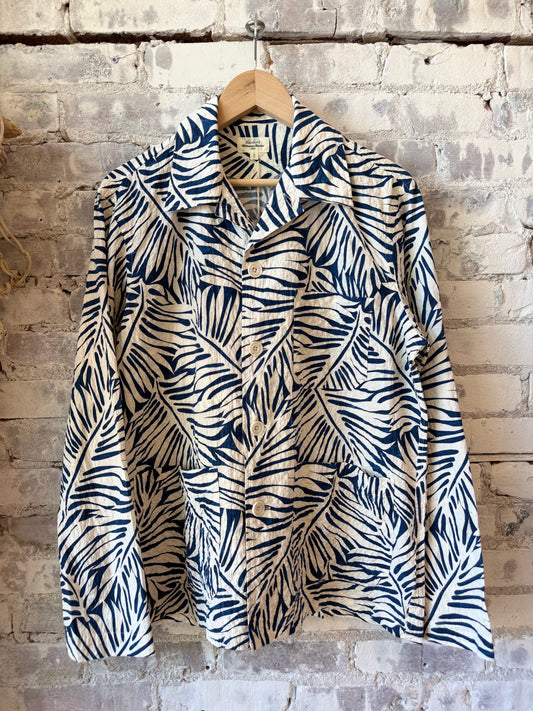 Perry Woven Jacket - Blue - DUNE + SALT