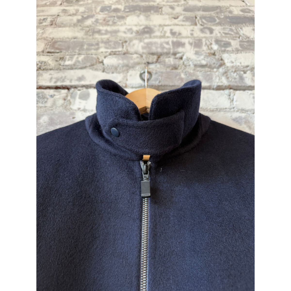 Aspesi Lighting Bomber Jacket - Blue Dark Slate Gray