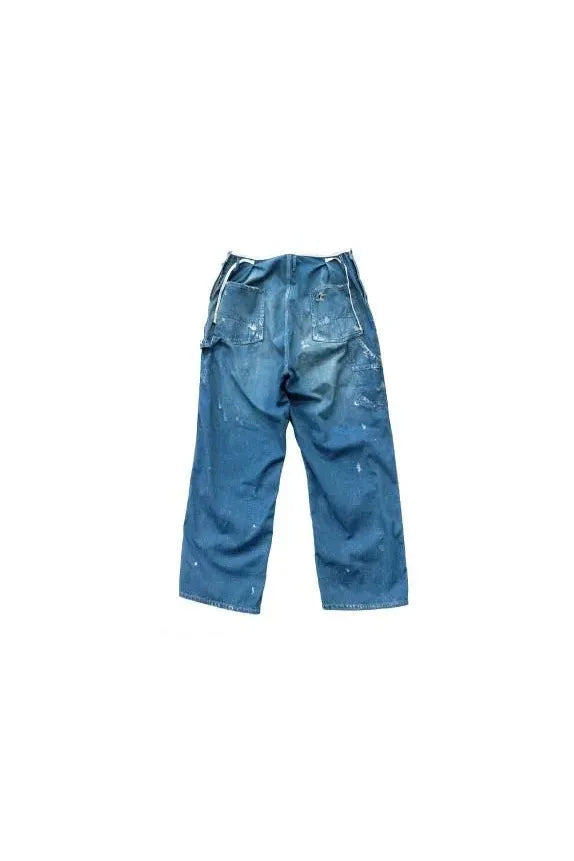 Customized Side Open Panter Pants - Denim