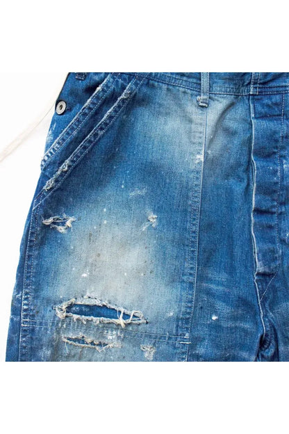 Customized Side Open Panter Pants - Denim