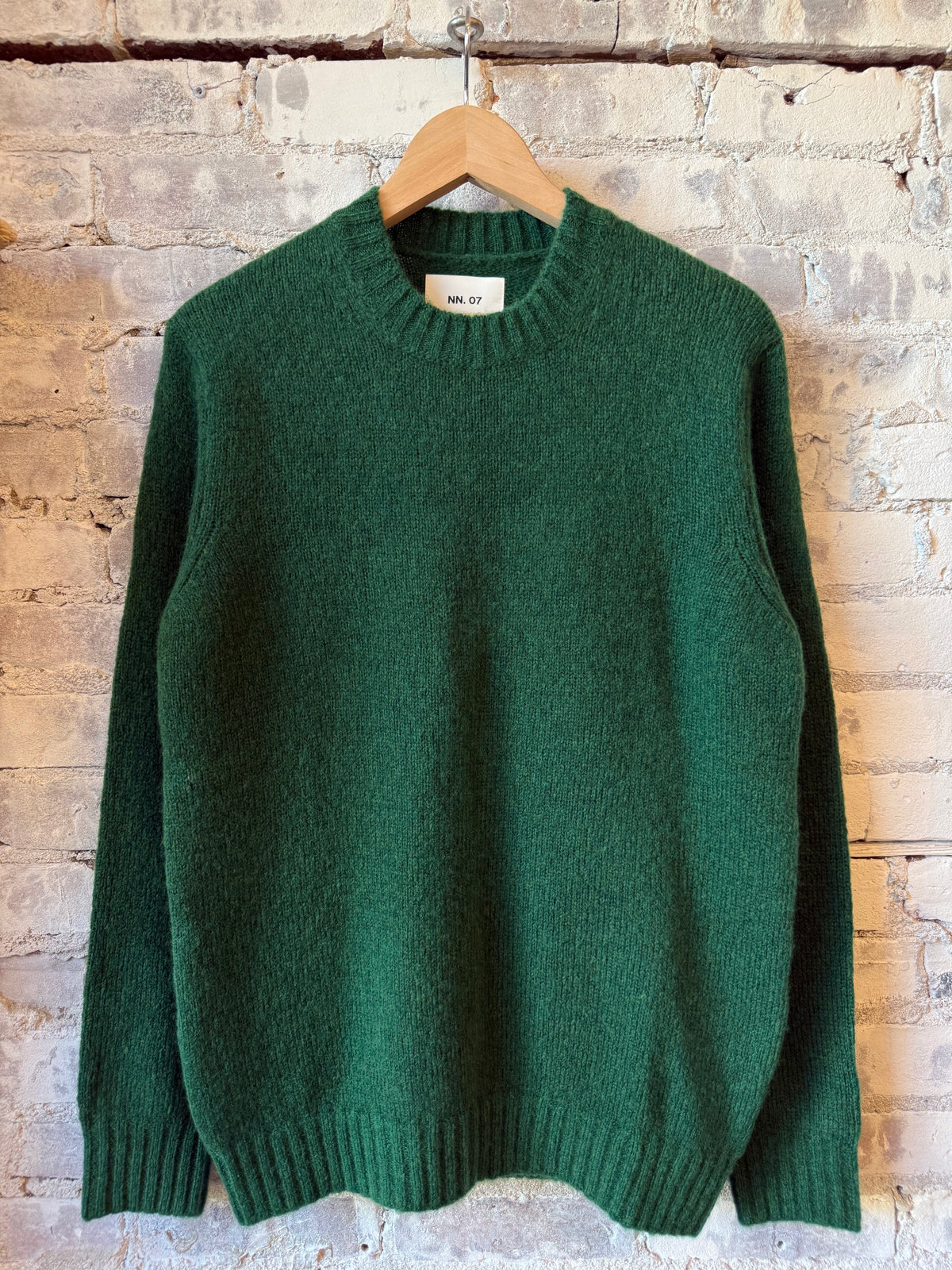 NN07 Lee Wool Blend Sweater - Eden Green Dark Slate Gray