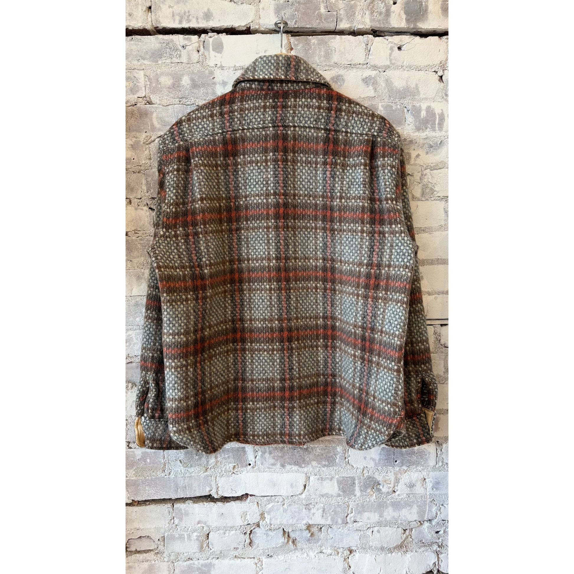 Mendon Wool Shirt Jacket - Hexagon Dobby Plaid - DUNE + SALT