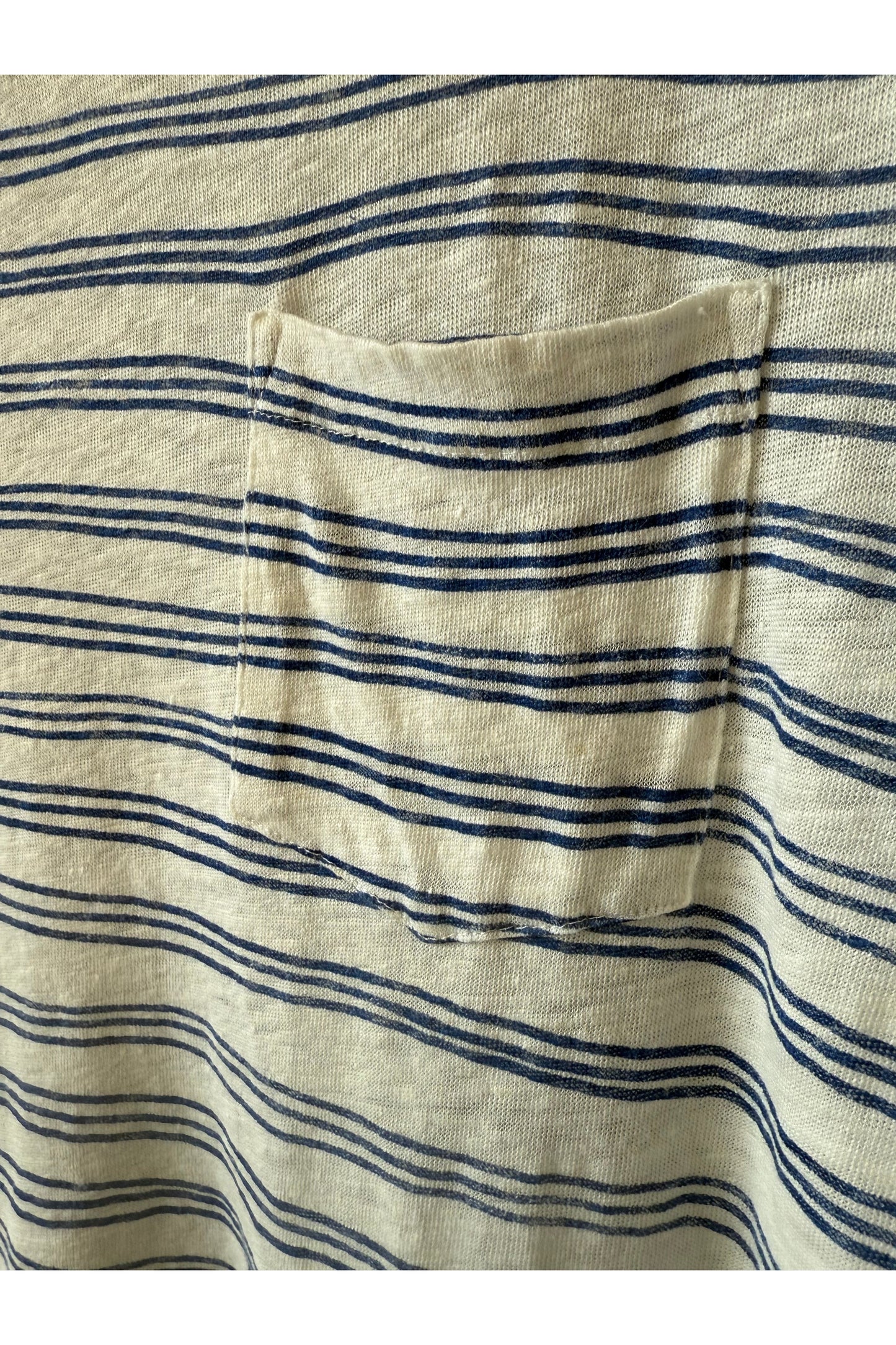 Knitted Polo - Riviera/Ecru - DUNE + SALT