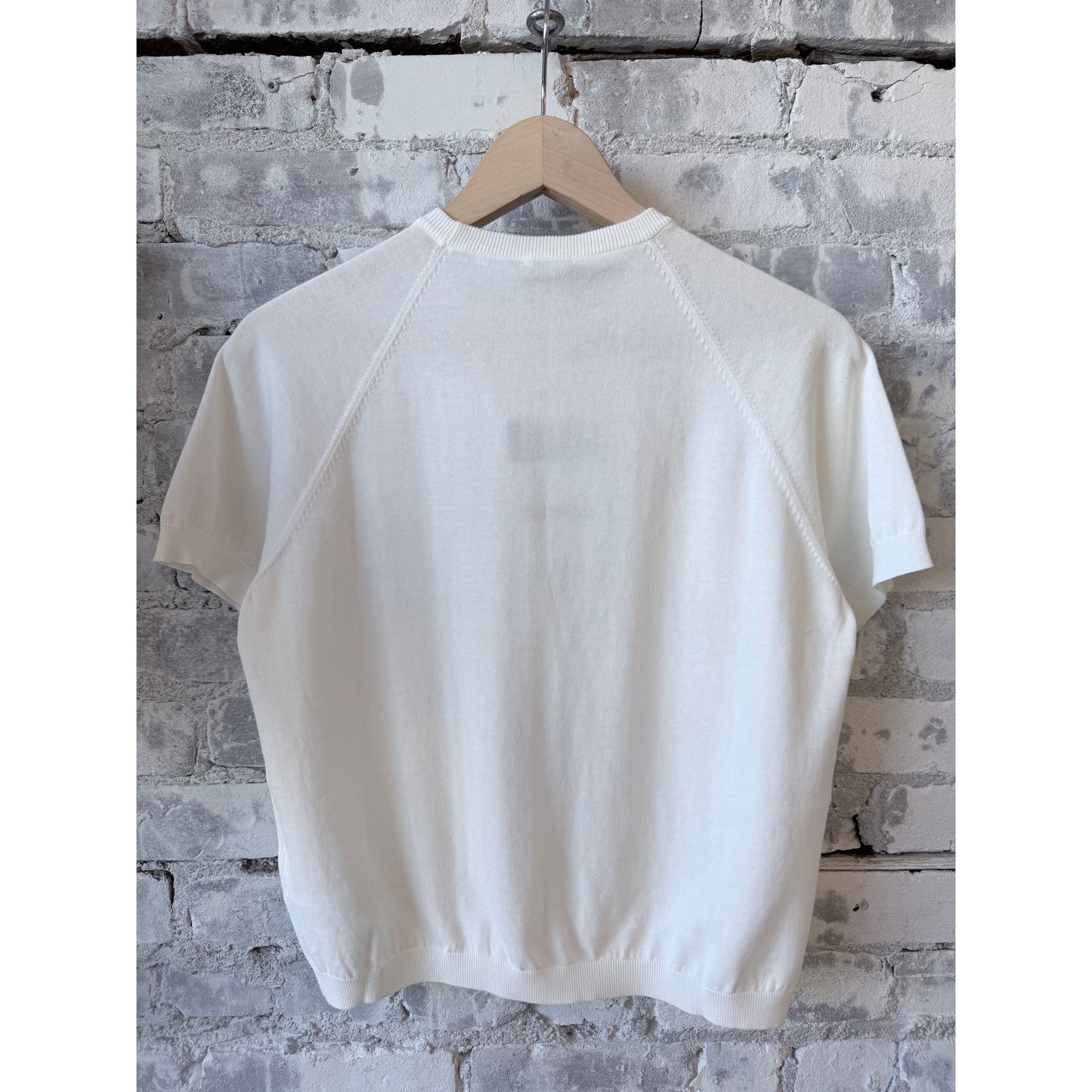 Pure Cotton Crewneck T-Shirt - White - DUNE + SALT