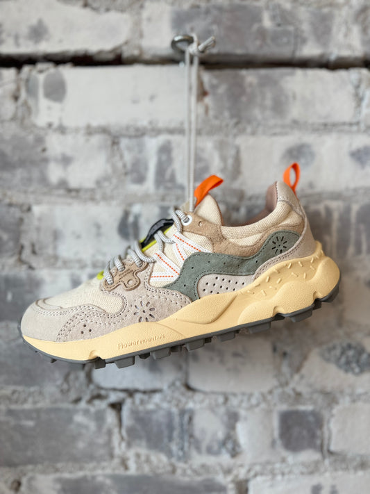Yamano 3 Uni Sneaker - Off White/Sage - DUNE + SALT