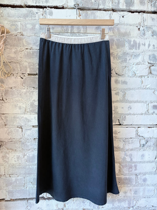 Jima Woven Skirt - Night - DUNE + SALT