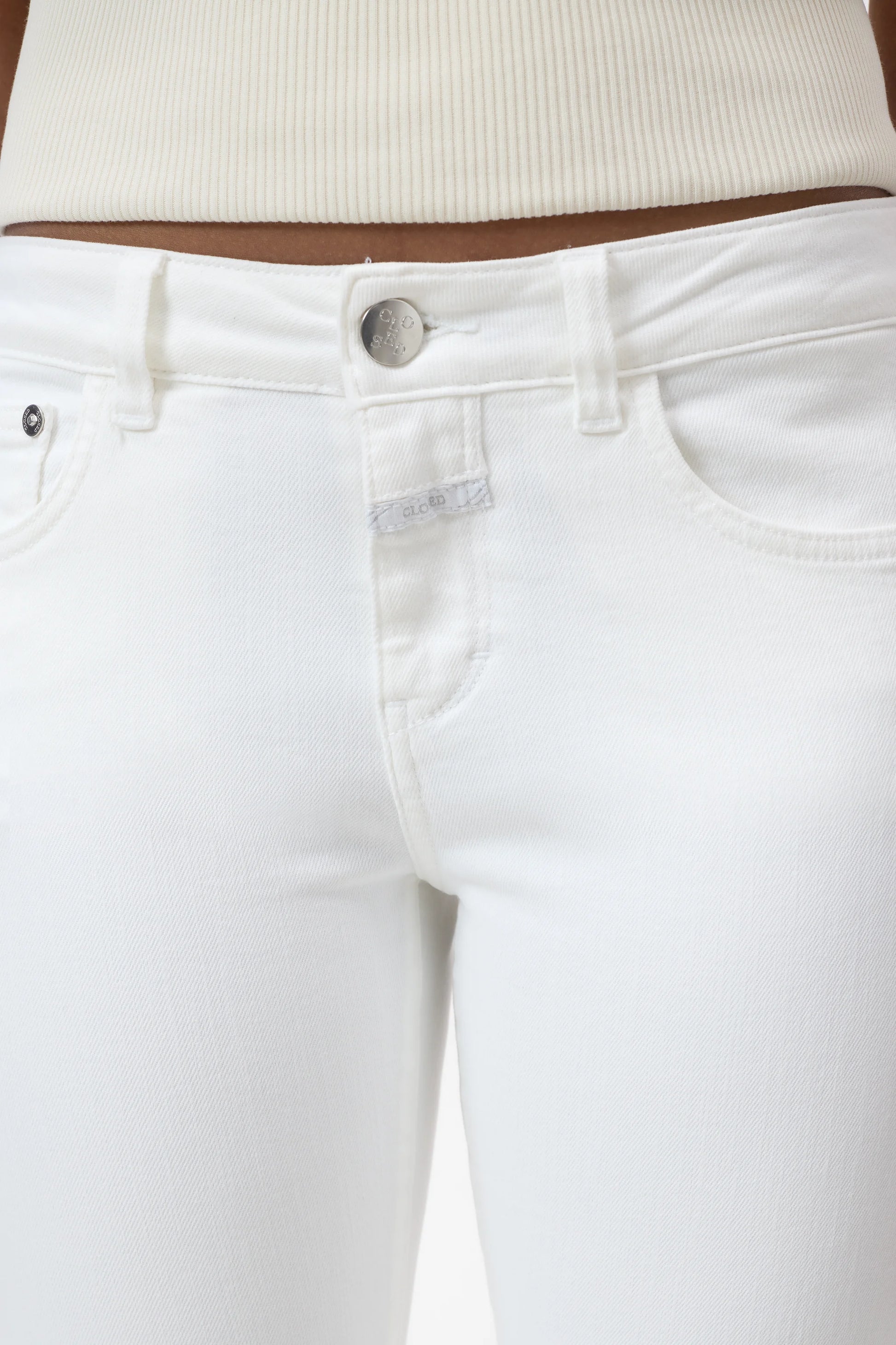 Closed Women's Baker Skinny Jean – White Lavender