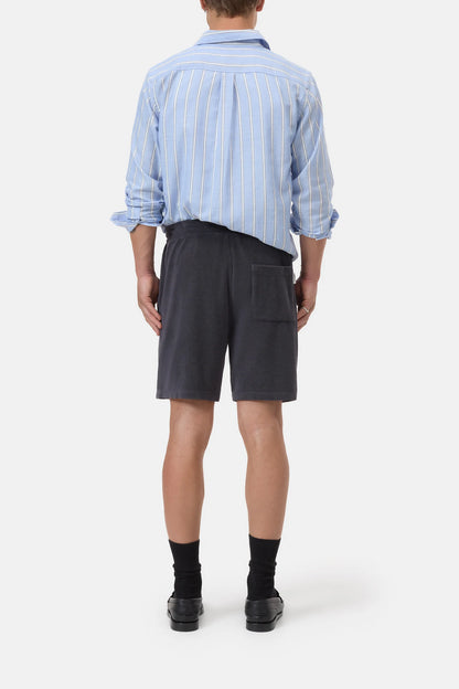 Terry Cloth Shorts - Magma Black