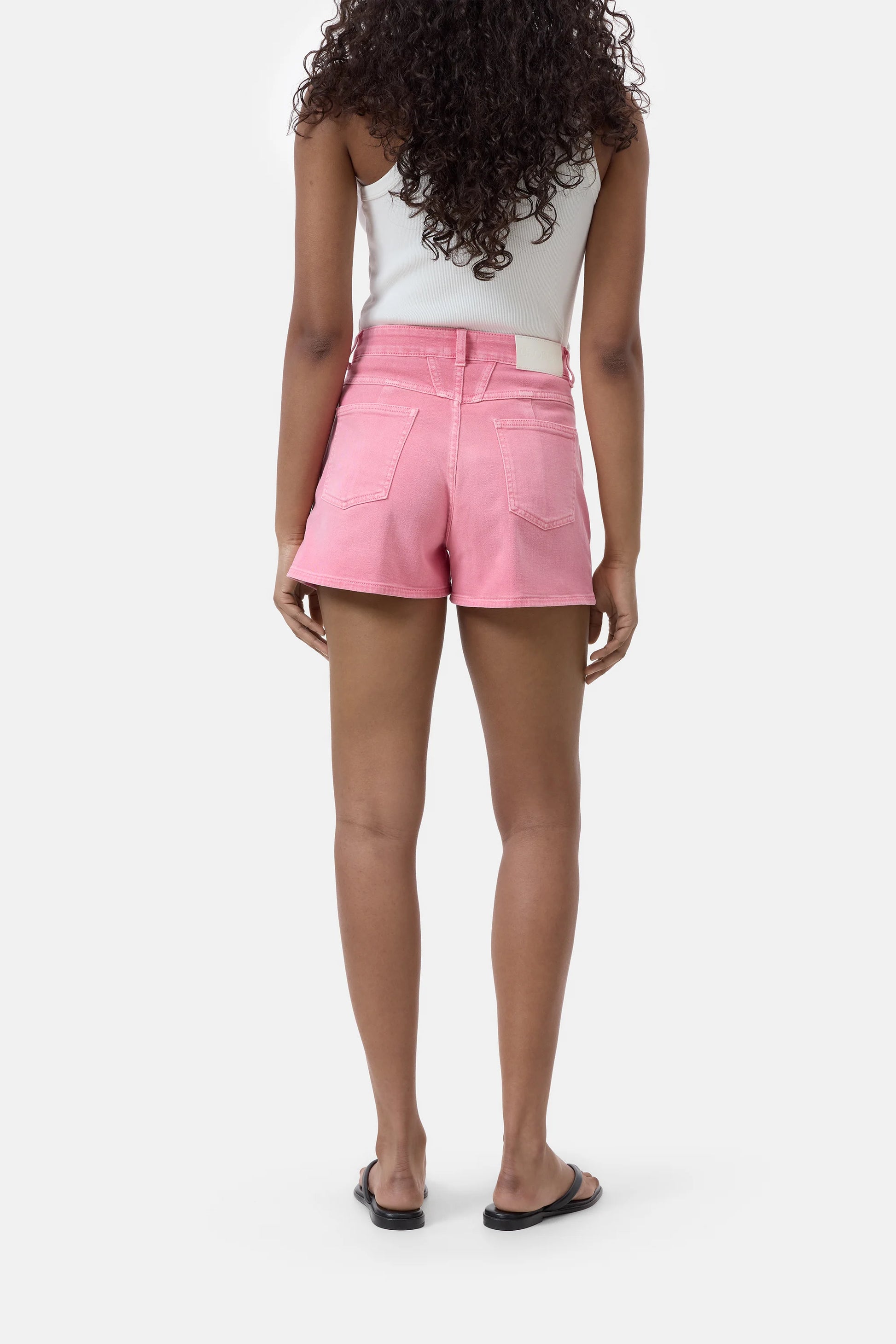 Closed Women's Jocy-X Denim Shorts – Peony Pink White Smoke
