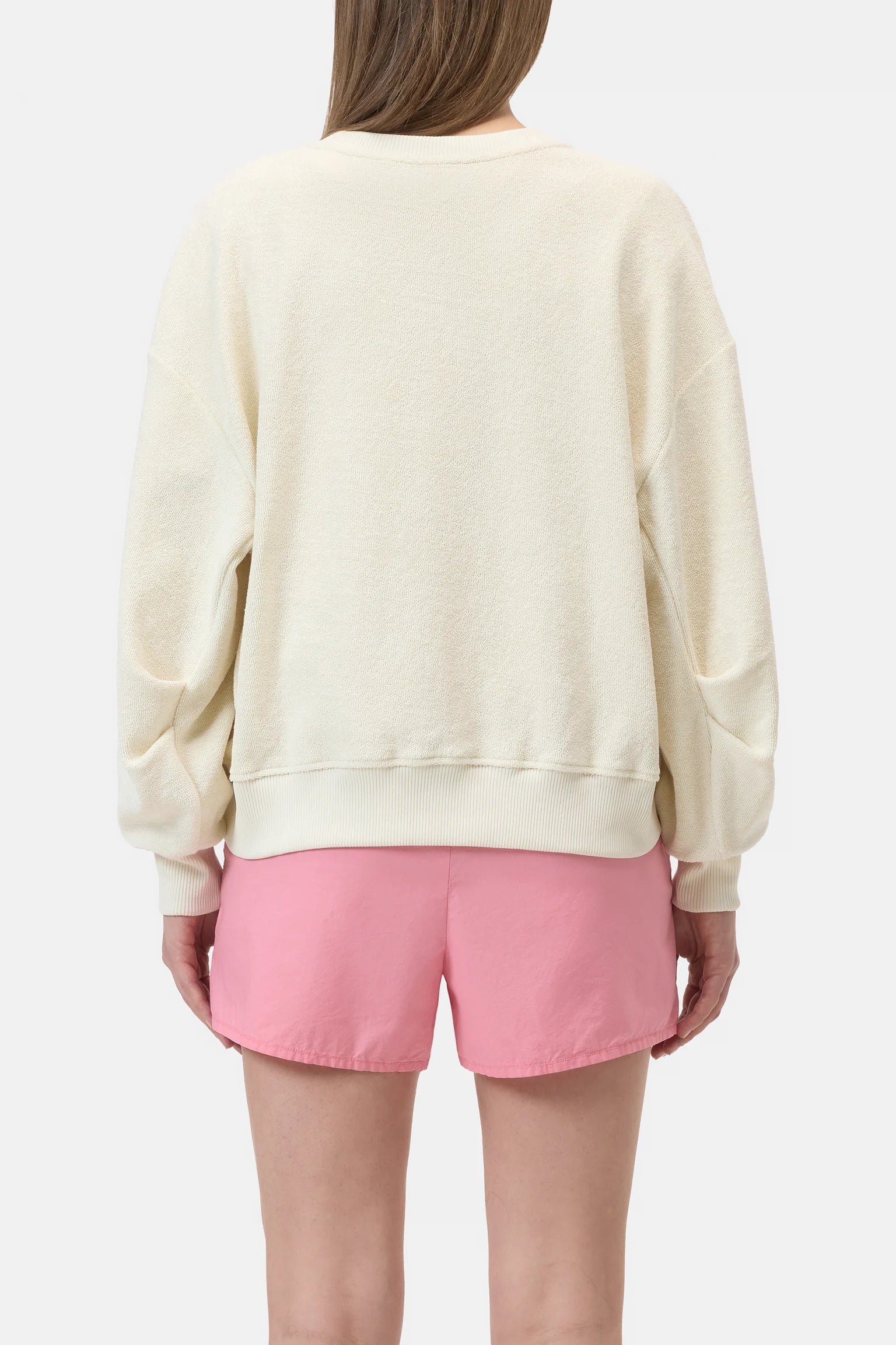 Closed Women's Relaxed Cotton Sweatshirt – Witherit Beige Antique White