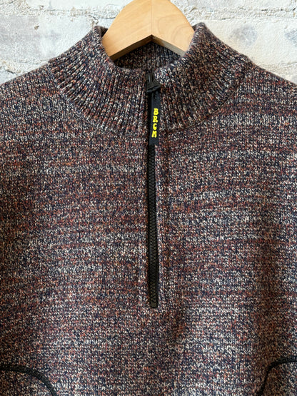 Big Rock Candy Mountaineering Metanoia Sweater - Passion Fruit Dim Gray