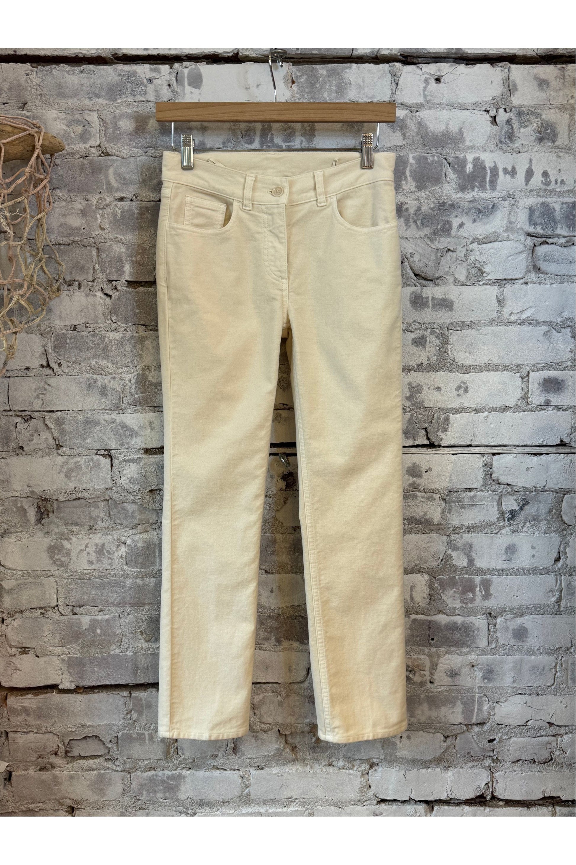 Stretch Moleskin 5 Pocket - Natural - DUNE + SALT