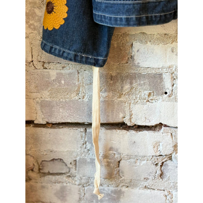 MONOSTERO Sunflower Fields Denim Jacket - Mid Rinse Gray