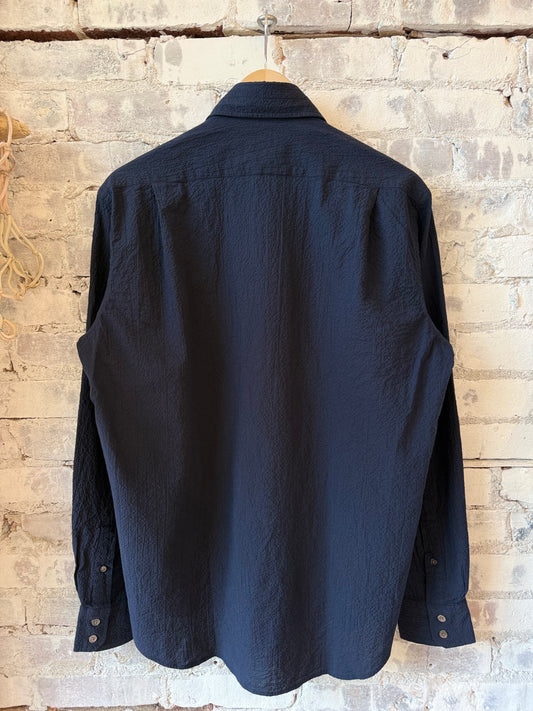 Paul Woven Shirt - Navy - DUNE + SALT