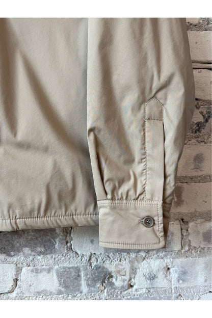 Yoshitaka Cotton/Nylon Shirt Jacket - Colonial Beige - DUNE + SALT
