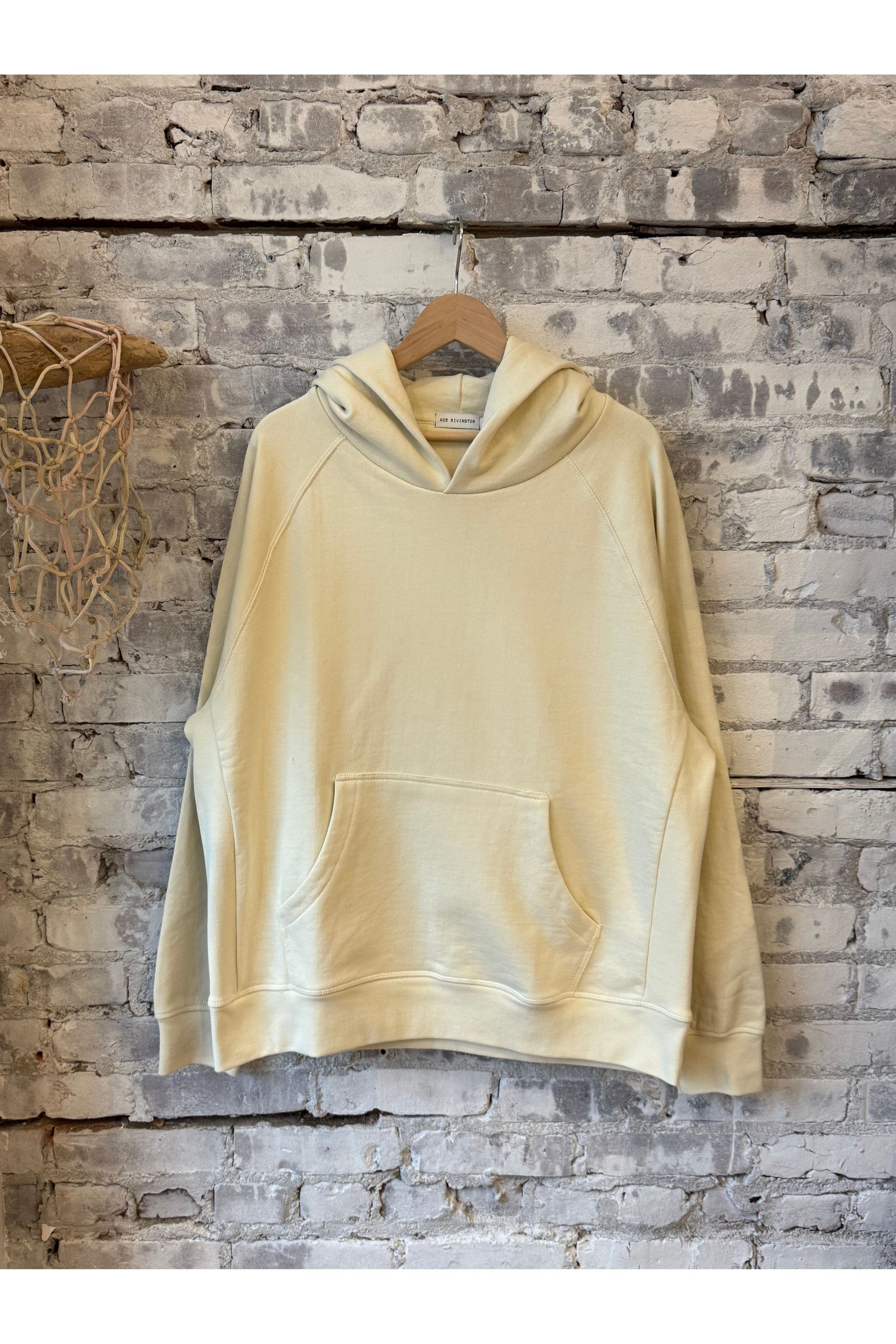 Super Heavyweight Organic Cotton Sweatshirt - Off-White - DUNE + SALT