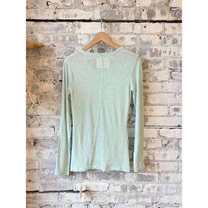 Hi-Soft Jersey LS Crew - Dusty Mint - DUNE + SALT