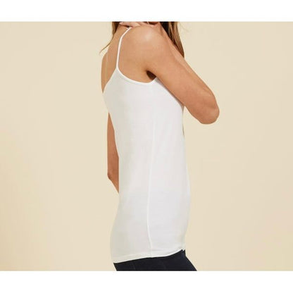 Majestic Filatures Jersey Stretch Cami - Blanc Light Gray