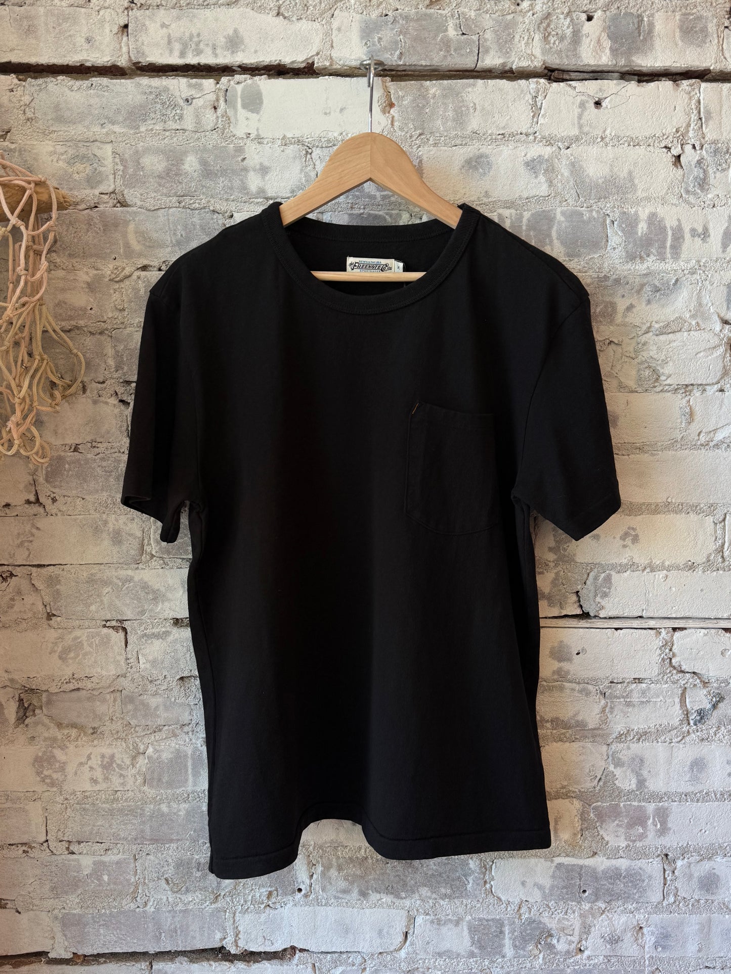 13 Ounce Pocket Tee - Black - DUNE + SALT